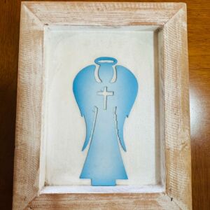 Quadro imagem Anjo Azul 0,20x0,25